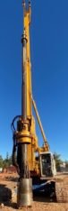 Bauer BG26 drilling rig