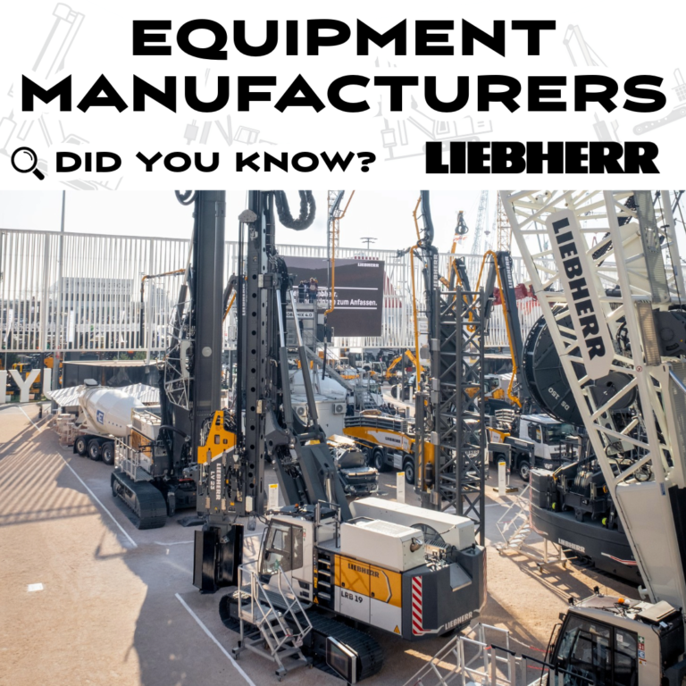 Liebherr deep foundation equipment